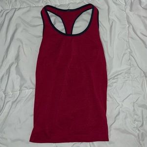 Lululemon Racerback Tank Top With built in Sports Bra